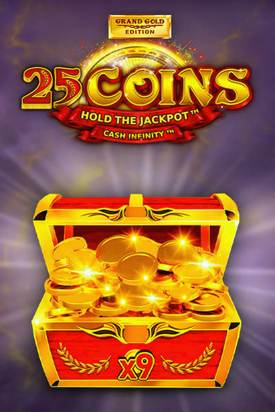 25 Coins Grand Gold Edition slot at Betwest Casino
